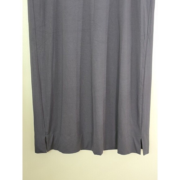 J.Jill Wearever Sleeveless Dress Womens Size Medium Gray Shift MINIMALIST - Picture 4 of 9
